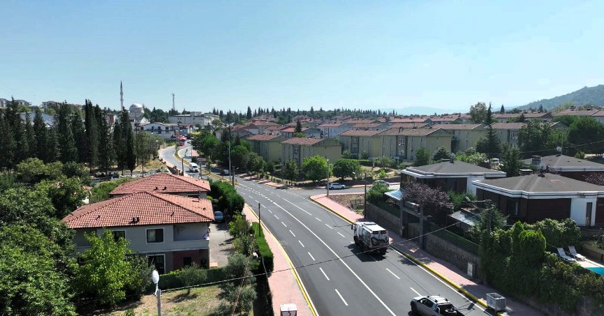 Örcün’de ulaşım  konforu artırıldı   