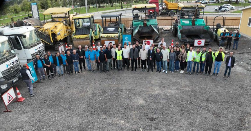 Büyükşehir'den, 4 ilçeye yol yatırımı